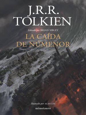 cover image of La caída de Númenor